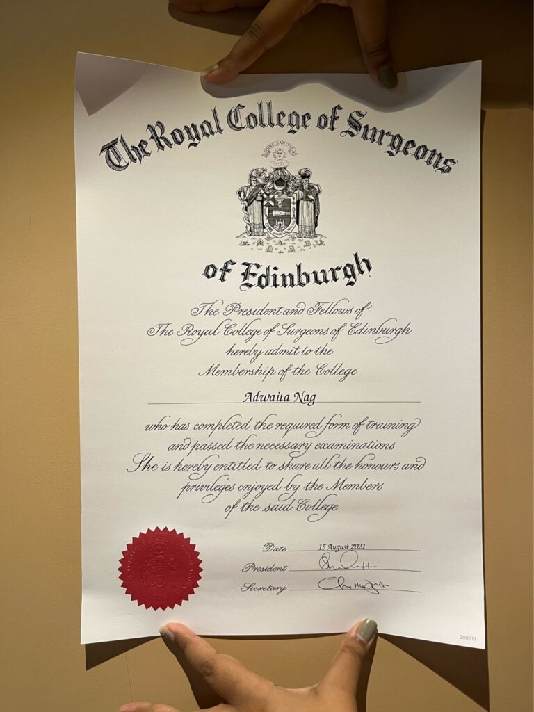 Become A Member of the Royal College of Surgeons of Edinburgh