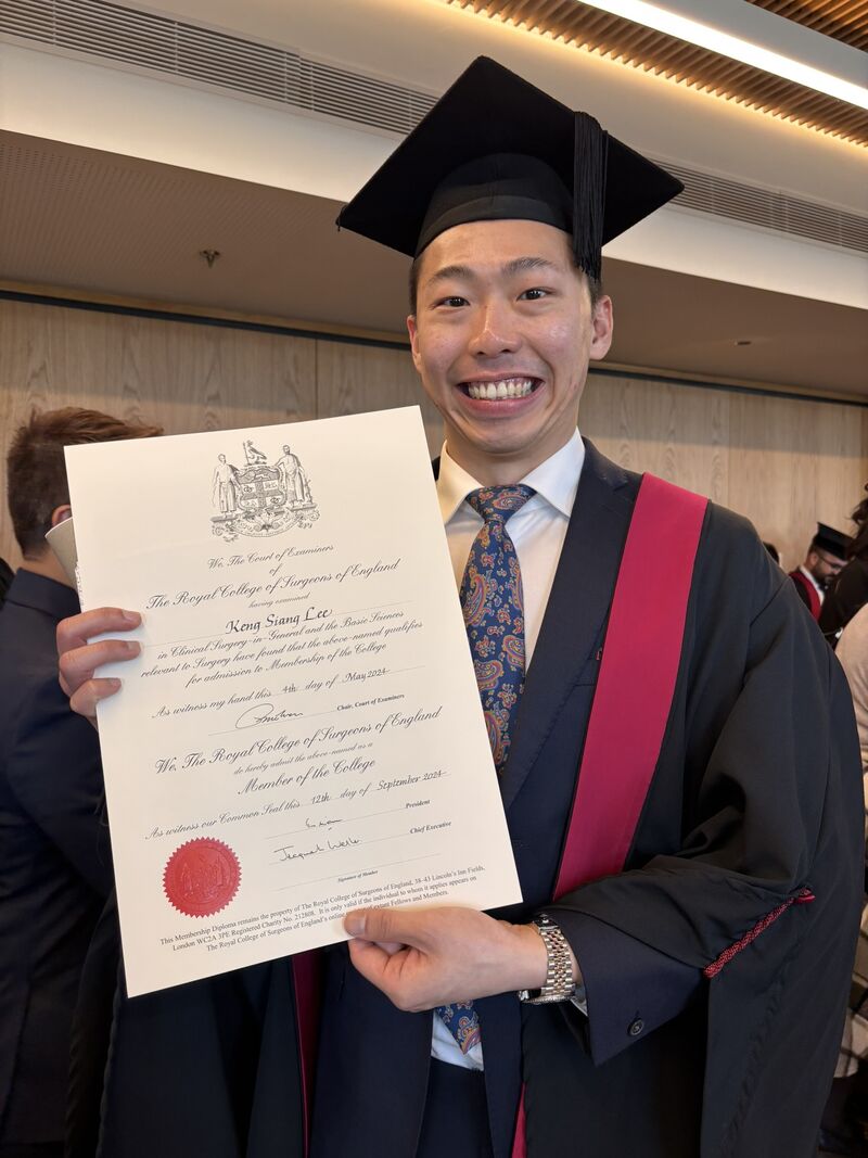 Royal College of Surgeons Membership of England